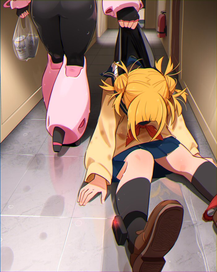 Boku no Hero Academia | Toga Himiko & Ochako Uraraka , , Anime Art, Toga Himiko, Uraraka Ochako, Boku no Hero Academia, Khyleri, Twitter ()