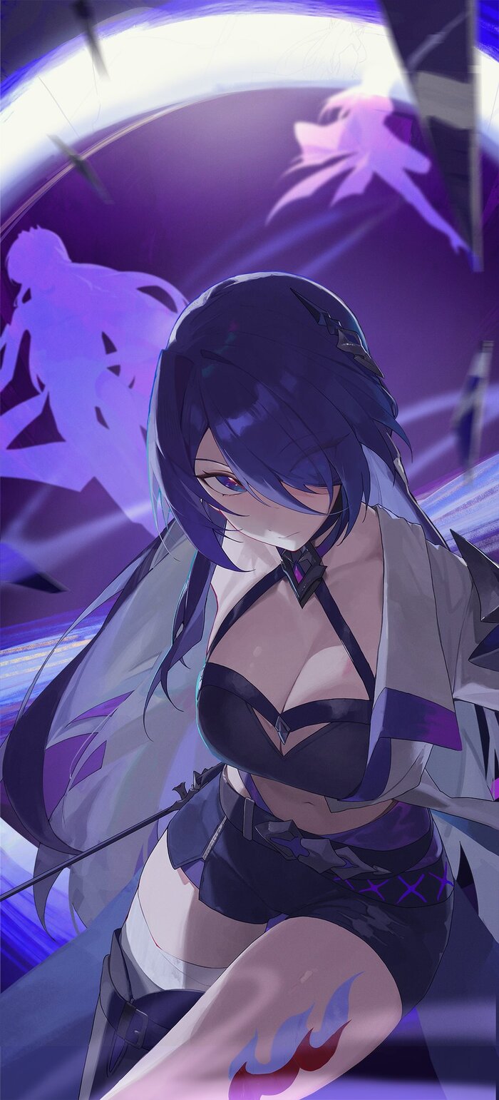      ? , Anime Art, Acheron (Honkai: Star Rail), Honkai: Star Rail, 