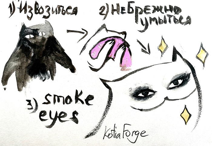 Smoke eyes