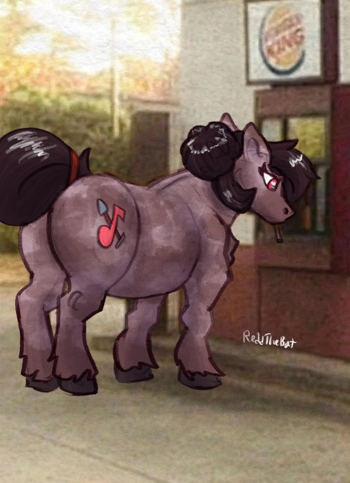 Number Nine large My Little Pony, Original Character, Reddthebat