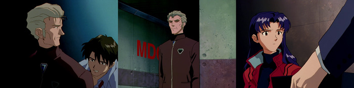 Кадзи освобождает Козо. Козо на свободе. С Мисато сняты подозрения, ей возвращают оружие и пропуск.