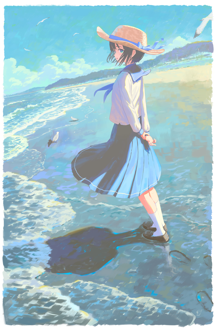   , Anime Art, Original Character, Seifuku, , , , , 