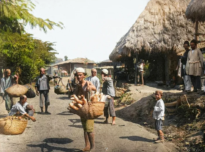 Необычные и интересные снимки из разных стран мира, сделанные в XX веке. 20 раскрашенных фотографий. Часть 8 Историческое фото, 20 век, Старое фото, Фотография, Мир, Колоризация, Длиннопост