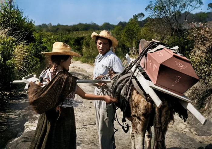 Необычные и интересные снимки из разных стран мира, сделанные в XX веке. 20 раскрашенных фотографий. Часть 8 Историческое фото, 20 век, Старое фото, Фотография, Мир, Колоризация, Длиннопост
