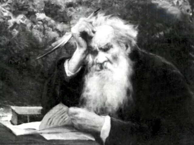 Лев Николаевич уже думает.