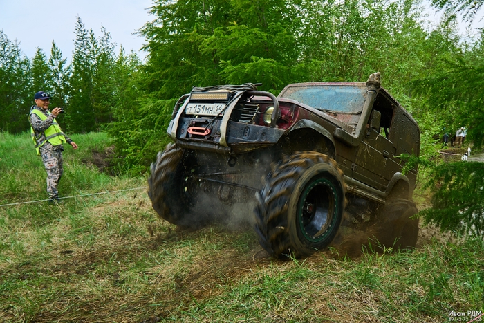 Собственно подъём и...