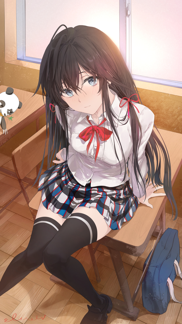 Yukino Anime Art, , Oregairu, Yukino Yukinoshita, Pixiv,  