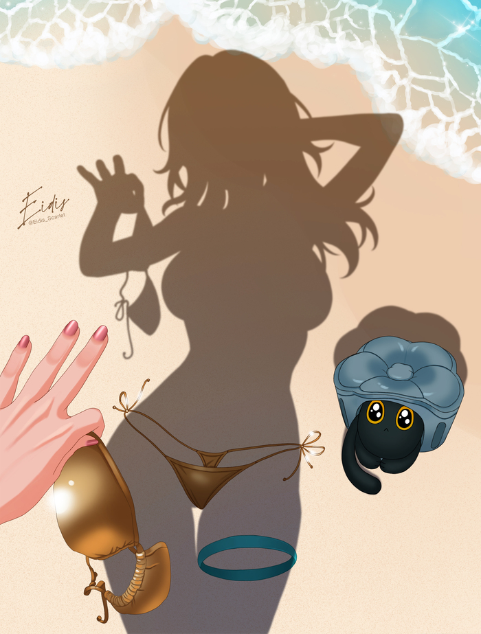 Stelle Anime Art, Honkai: Star Rail, Stelle (Honkai: Star Rail), ,  , Dressed shadow