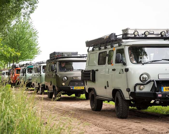 Cходки фанатов Буханки обнаружили... в Нидерландах Уаз буханка, Нидерланды (Голландия), Авто, Длиннопост