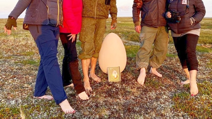 Ненецкий заповедник. Ходить без обуви только там, где разрешает гид.