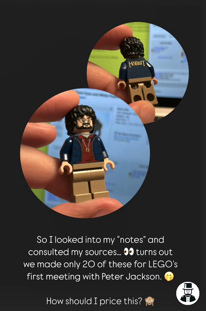 Редчайшая фигурка Джона Леннона, одетого в Питера Джексона