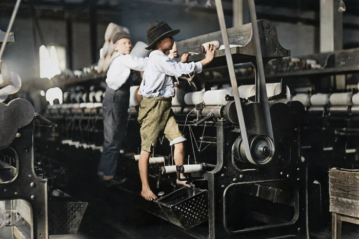 Подборка интересных и необычных фотографий из США. 20 раскрашенных фотографий ХХ века. Часть 23 20 век, Историческое фото, Старое фото, Фотография, США, Колоризация, Длиннопост