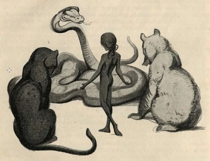 Маугли - выдуманное слово и несуществующая книга Детская литература, Сказка, Редьярд Киплинг, Маугли, Длиннопост