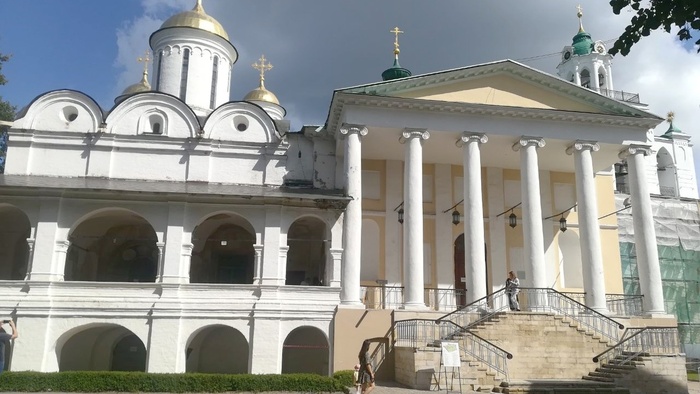 Вид на Спасо-Преображенский монастырь