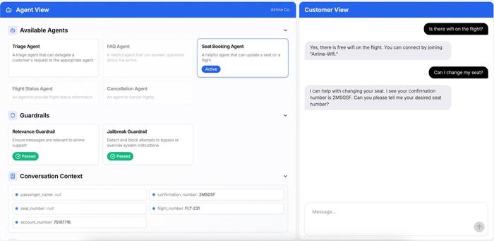 OpenAI     Customer Service Agent Demo Python,  , Telegram ()