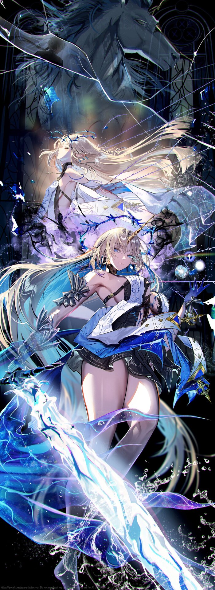  Anime Art, , Cartethyia (Wuthering Waves), Fleurdelys (Wuthering Waves), Wuthering Waves, 