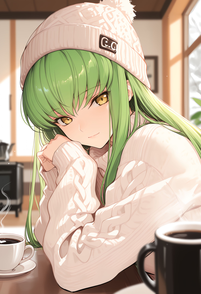 CC Anime Art, , Code Geass, CC (Code Geass),  , 