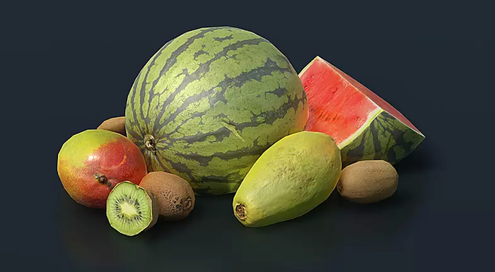   HD Fruits & Vegetables  Unity asset store ,  , , Gamedev, , Unity, Unity3D, Asset store, Asset, , , 3D , 3D