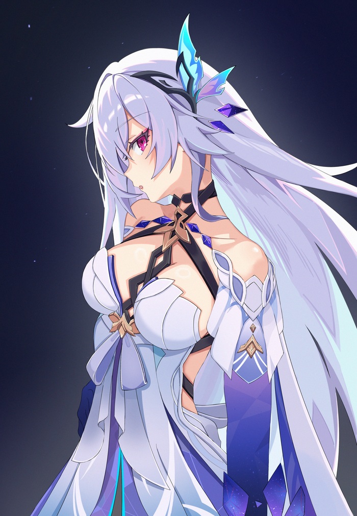  Anime Art, , Pixiv, Skirk (Genshin Impact), Genshin Impact
