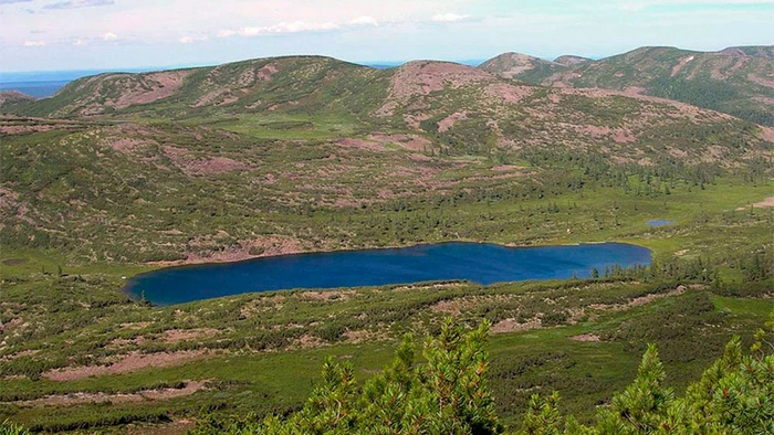 Исток Лены на склонах Байкальского хребта.