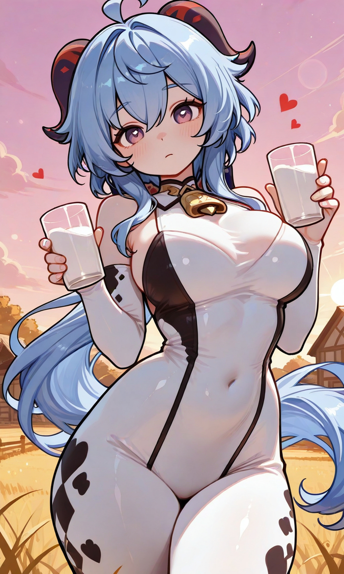 ?  , Anime Art, , , Genshin Impact, Ganyu (Genshin Impact)