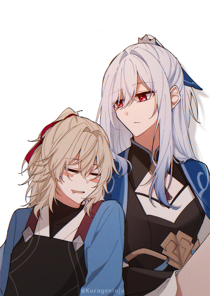  Anime Art, , , Honkai: Star Rail, Jingliu (Honkai: Star Rail), Jing Yuan (Honkai: Star Rail)