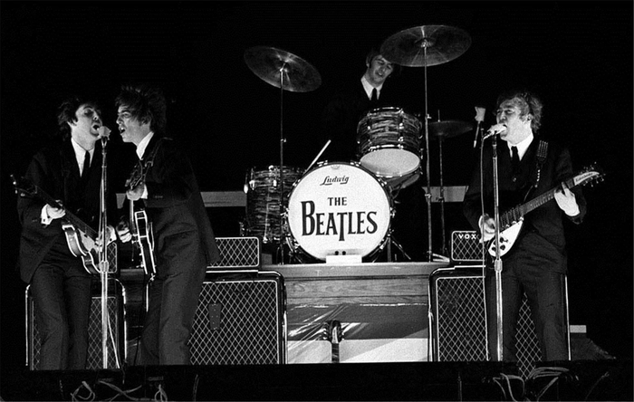 The Beatles.   Gator Bowl, , 1964.