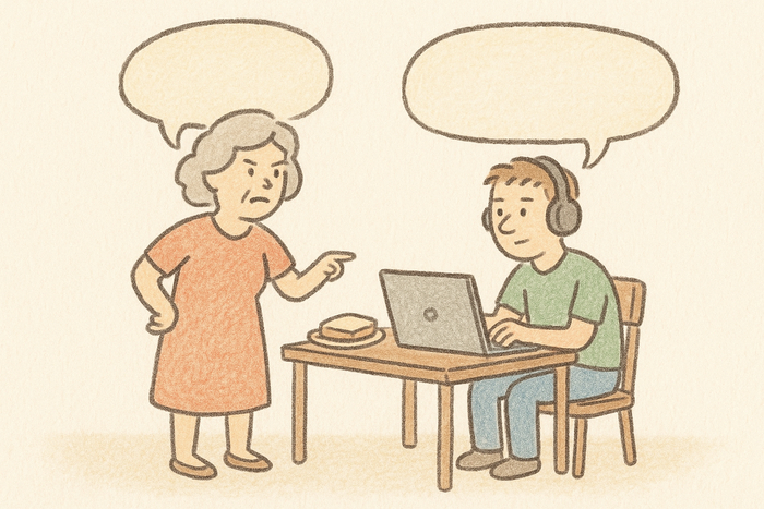 Заполни облачка! Придумай, что они говорят