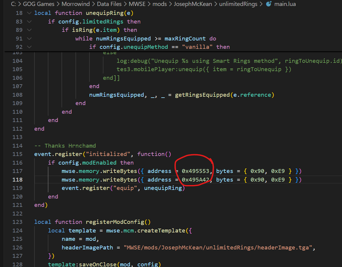 Вопрос по моду для Морровинда