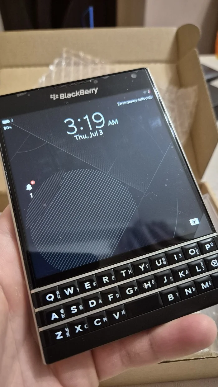 BlackBerry Passport - назад в 2014. Часть 1 Blackberry Passport, Blackberry, Распаковка, Длиннопост