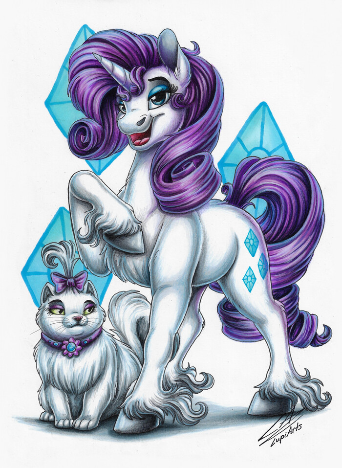   ...    My Little Pony, Ponyart, Rarity, Opalescence
