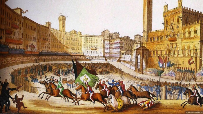 Сиенское Палио.