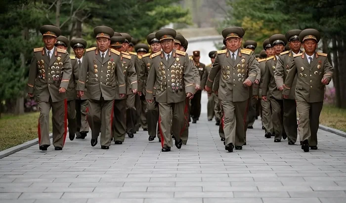 Откуда на кителе военных Северной Кореи столько медалей, если их армия не воевала более полувека? Развенчиваем мифы Прошлое, Страны, Факты, Россия, Познавательно, Северная Корея, Вокруг света, География, Азия, Традиции, Длиннопост, Волна постов