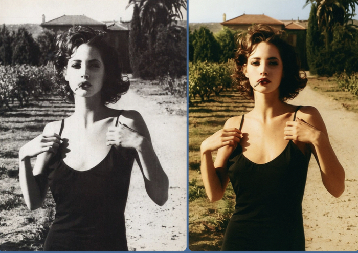 Превращаем чёрно-белые фотографии в цветные за пару кликов