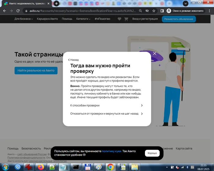 Если Авито заблокировало доступ к платному объявлению Авито, Биометрия, Мошенничество, Обман клиентов, Длиннопост, Негатив, Возврат денег, Скриншот, Переписка, Текст