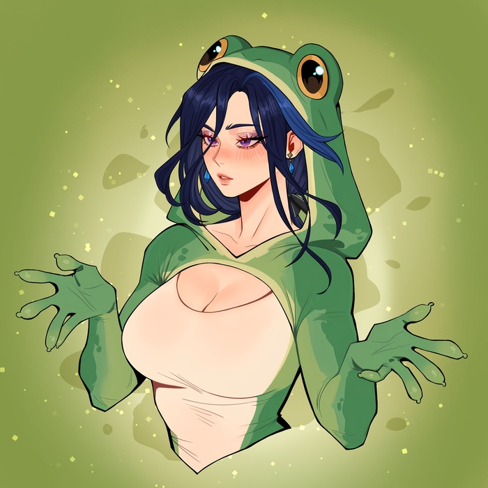  ,  ) Genshin Impact, , Anime Art, Clorinde (Genshin Impact), It Is Wednesday My Dudes, 