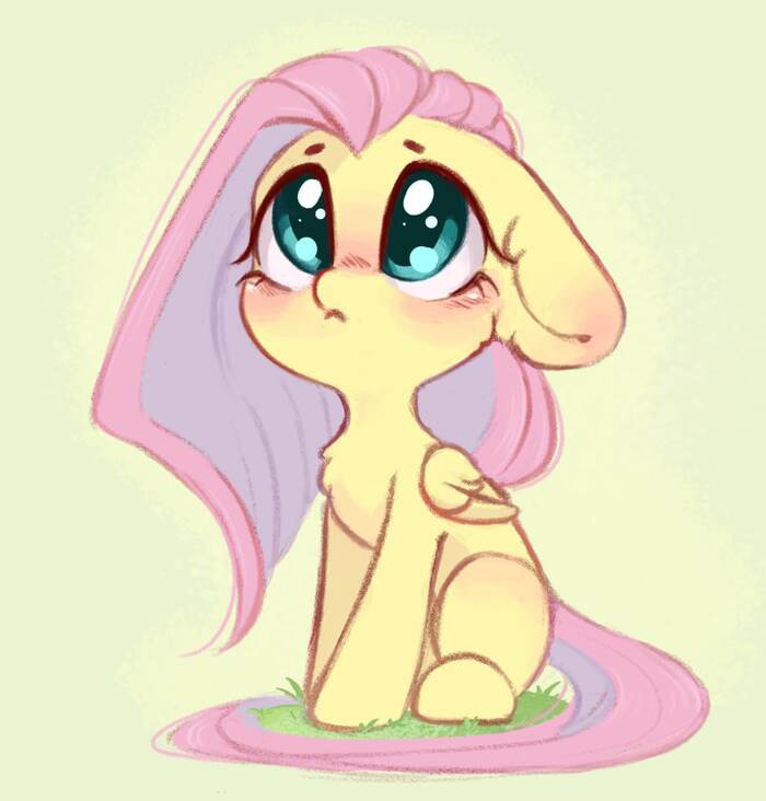    2 My Little Pony, , Ponyart, Fluttershy, 