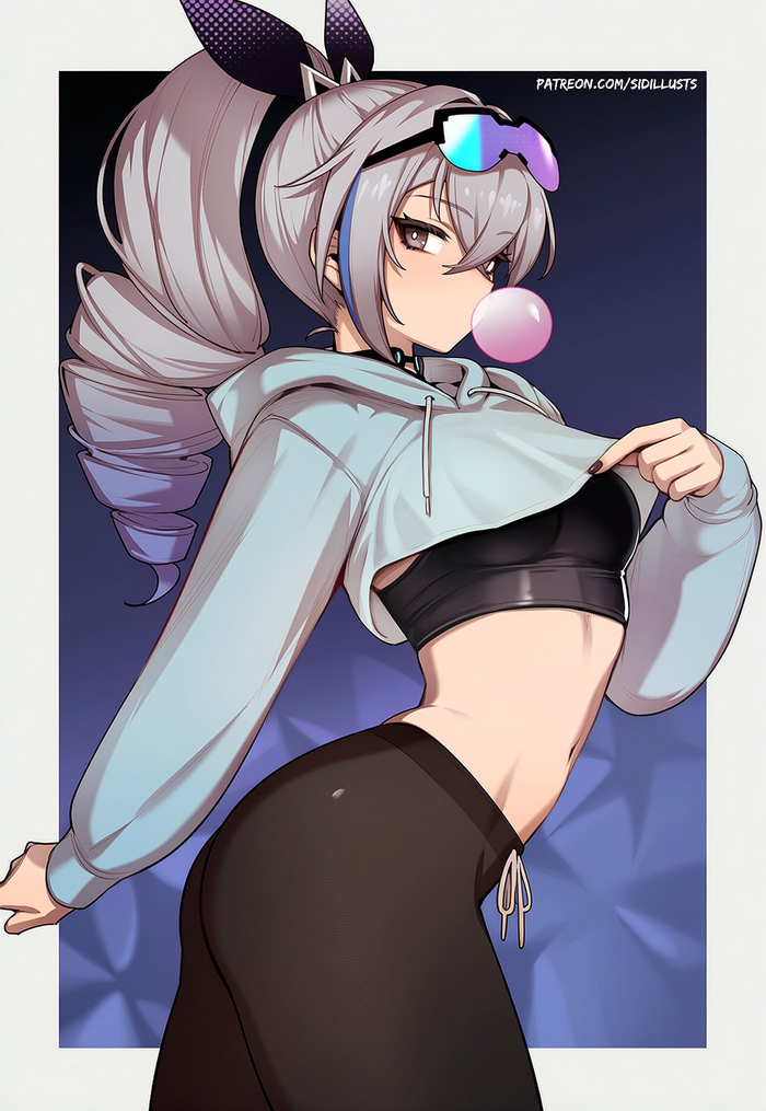  Anime Art, , , Honkai: Star Rail, Silver Wolf (Honkai: Star Rail), Sidillusts