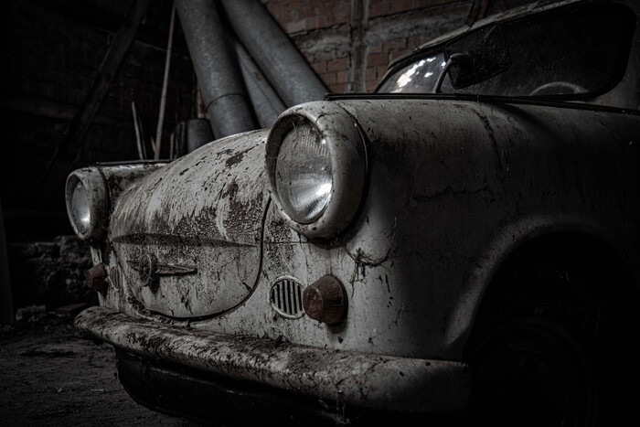    - Trabant 600 -  Scheunenfund , , , , , , , Canon