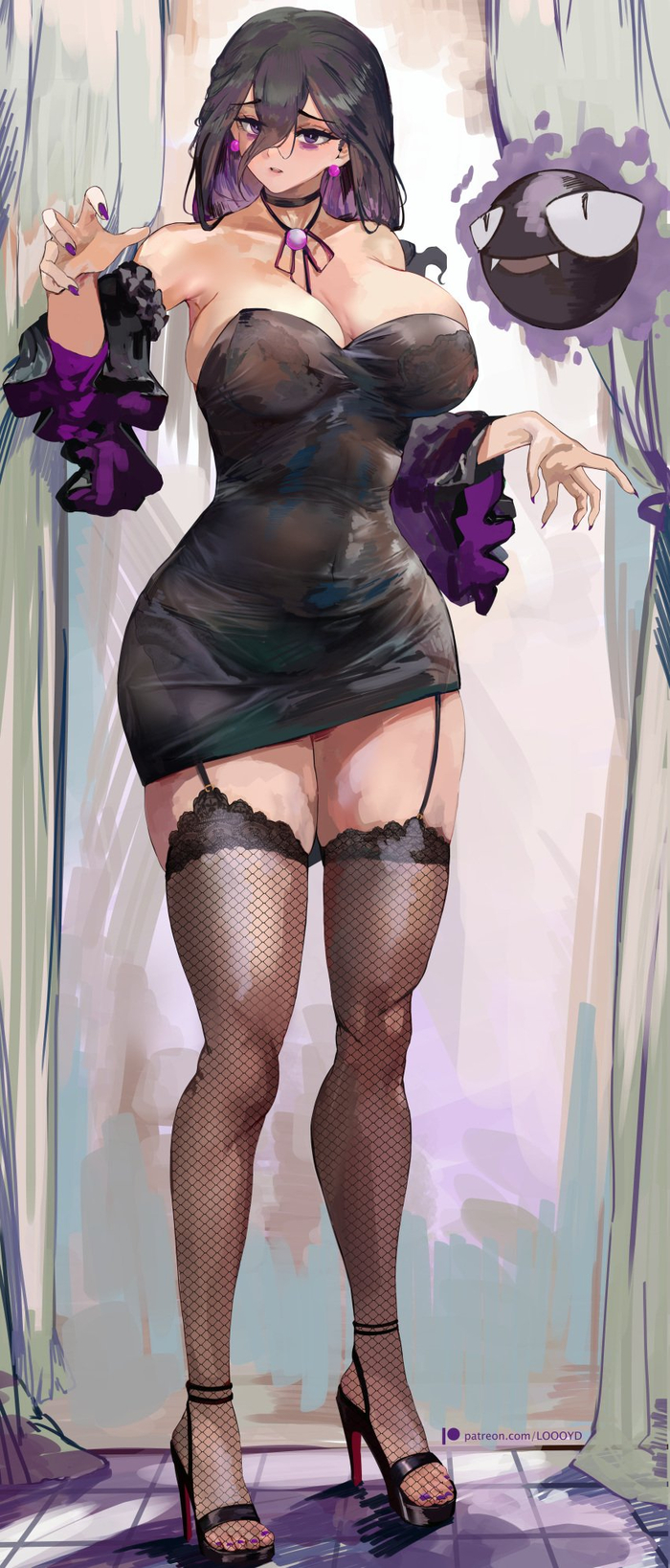   Anime Art, , , , Hex Maniac, , Loooyd