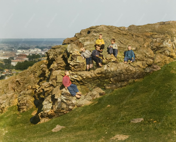 Автор: С. М. Прокудин-Горский. Реставрация to4et. Колоризация моя.