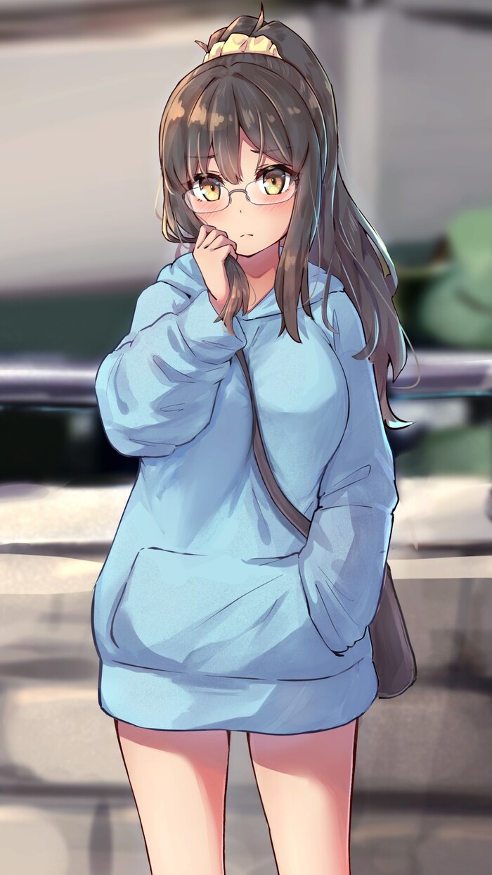 Futaba Anime Art, , Rascal Does Not Dream of Bunny Girl Senpai, Futaba Rio, Pixiv, 