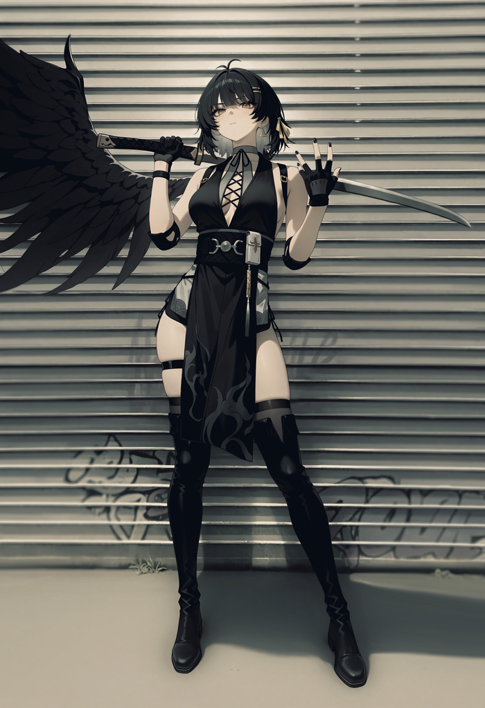 A Change Through Destruction Anime Art, Wuthering Waves, Rover Female (Wuthering Waves),  