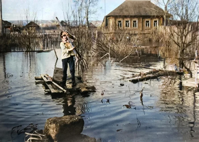 Подборка душевных и ярких фотографий деревенской жизни в СССР. 20 раскрашенных фотографий. Часть 2 Село, Деревня, Детство в СССР, Фотография, СССР, Воспоминания из детства, Колоризация, 80-е, 70-е, 60-е, Длиннопост