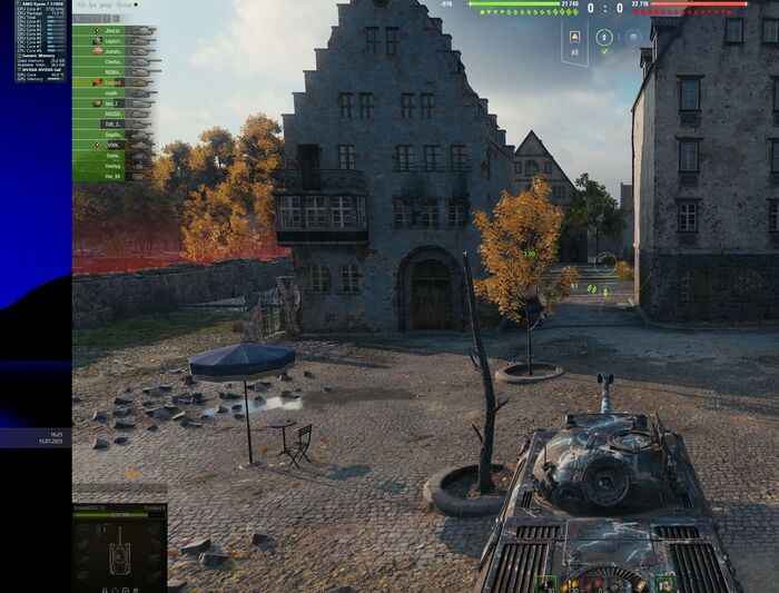 Танки с ограничителем фпс в 144.