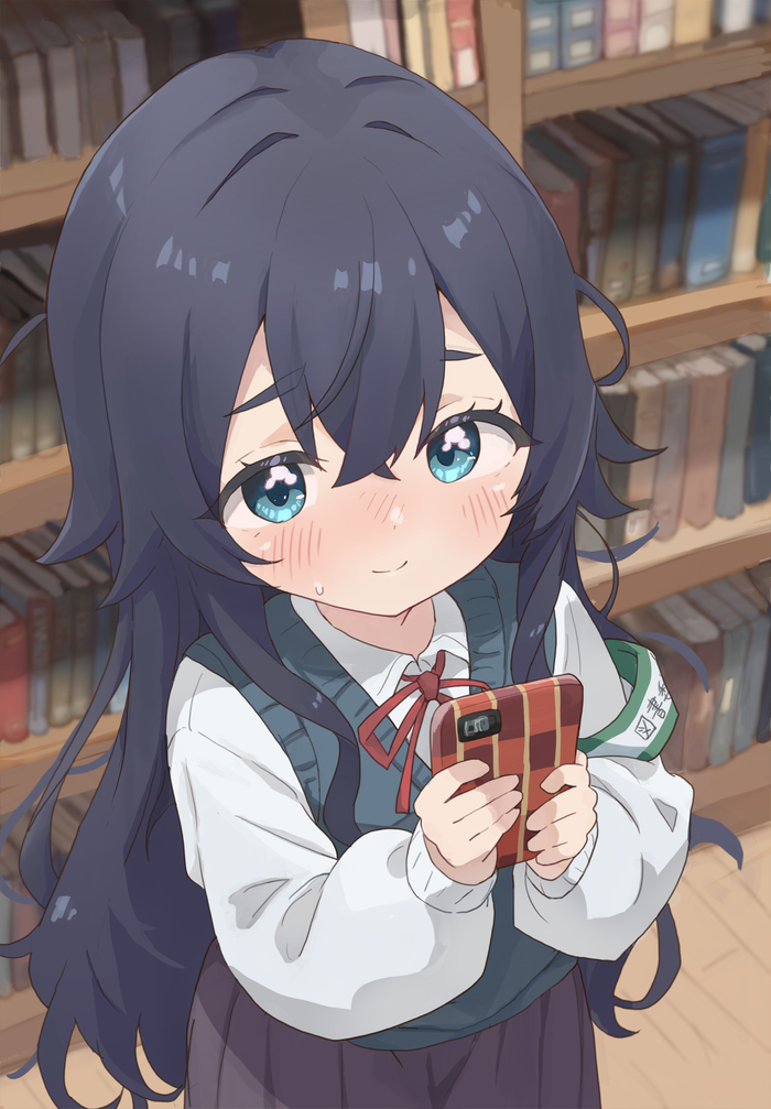 Shizuka Anime Art, , Yoshimoto Shizuka, Kimi No Koto Ga Dai Dai Dai Dai Daisuki Na 100-Nin, Pixiv