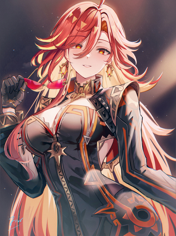  Genshin Impact, , Anime Art, Pixiv, Mavuika (Genshin Impact)