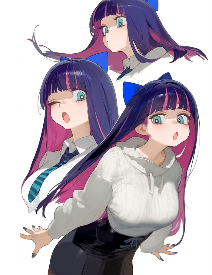 Stocking , Anime Art, Panty Stocking with Garterbelt, Stocking Anarchy