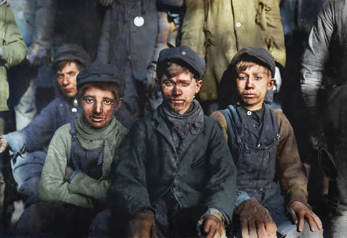 Подборка интересных и необычных фотографий из США. 20 раскрашенных фотографий ХХ века. Часть 24 Старое фото, Фотография, Историческое фото, 20 век, США, Колоризация, Длиннопост