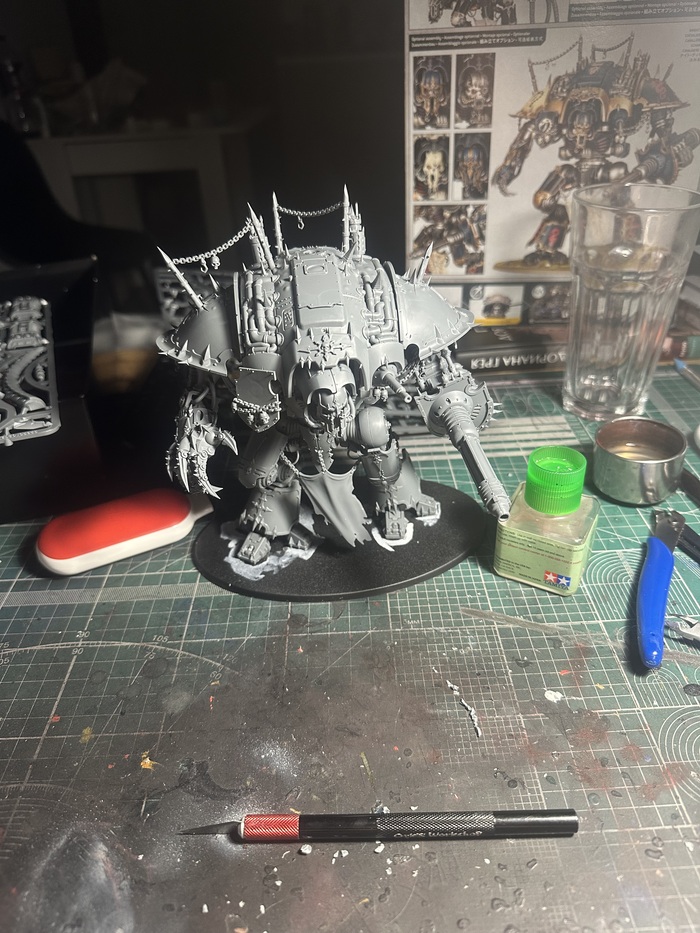   Warhammer 40k, Chaos Knight, 
